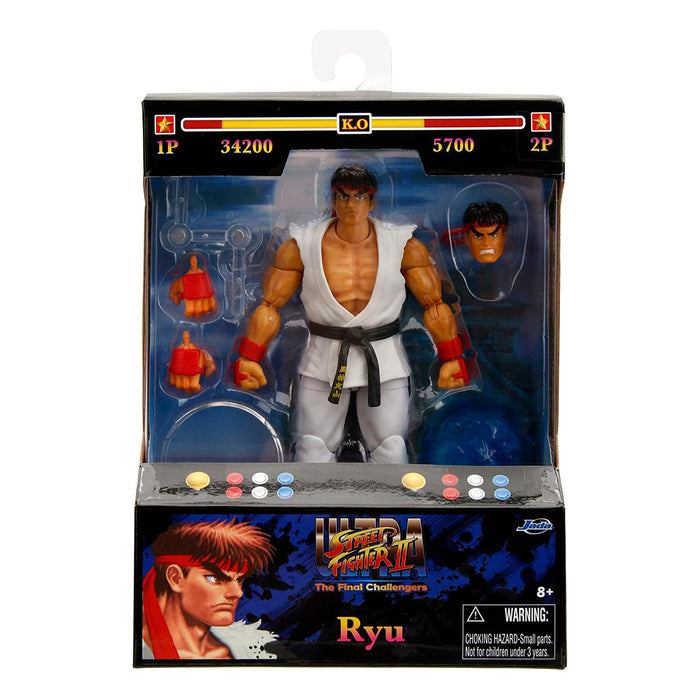 Jada Toys Ultra Street Fighter II Ryu 6-Inch Action Figure