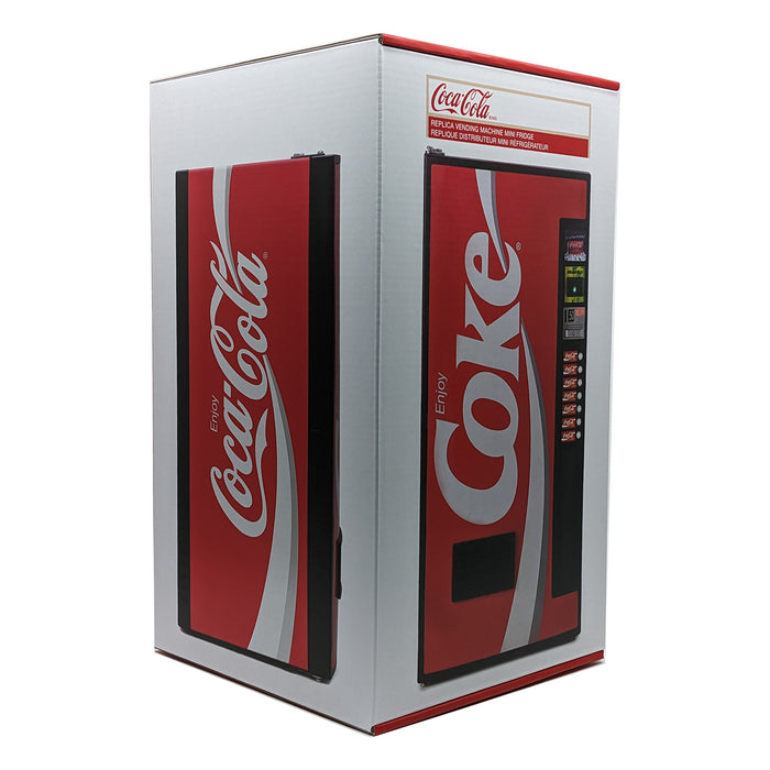 New Wave Toys 1:6 Scale Coca-Cola Classic Replica Vending Machine Mini Fridge