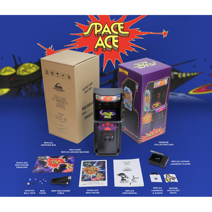 New Wave Toys Space Ace x RepliCade 1:6 Scale Arcade