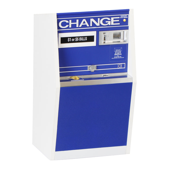 New Wave Toys RepliTronics USB Charger 1:6 Scale Replica Arcade Change Machine - Blue